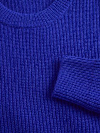 Suéter de cuello redondo relajado CashSoft para niños