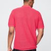 Suéter polo de crochet texturizado Suéter polo de crochet texturizado