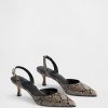 Tacones de gatito con tira trasera Tacones de gatito con tira trasera