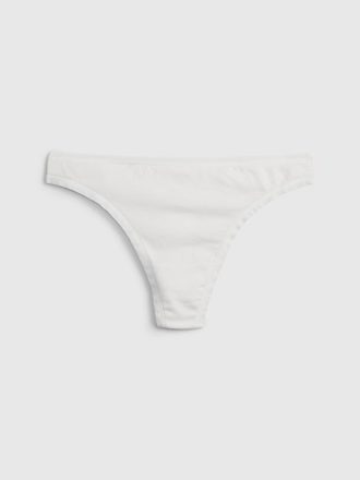 Tanga de algodón elástico orgánico Tanga de algodón elástico orgánico