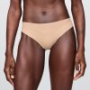 Tanga invisible de algodón elástico orgánico Tanga invisible de algodón elástico orgánico