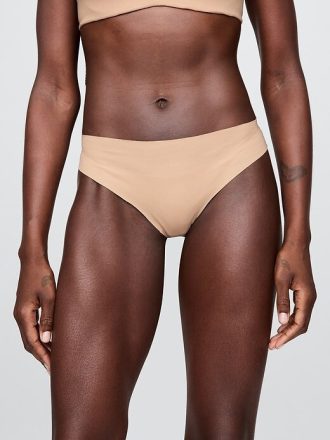 Tanga invisible de algodón elástico orgánico Tanga invisible de algodón elástico orgánico