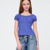Top de cuello redondo para niños