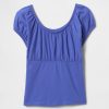 Top de cuello redondo para niños