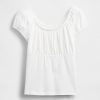 Top de cuello redondo para niños