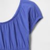 Top de cuello redondo para niños