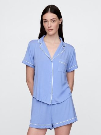 Top de pijama de modal