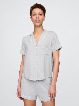 Top de pijama de modal