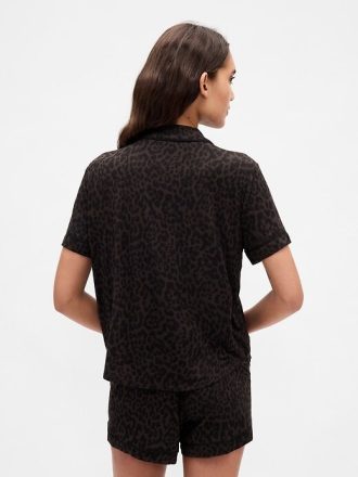 Top de pijama de modal