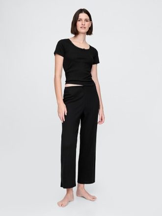 Top de pijama de punto