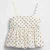 Top de popelina con burbujas Top de popelina con burbujas