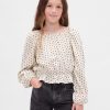 Top peplum arrugado para niños Top peplum arrugado para niños