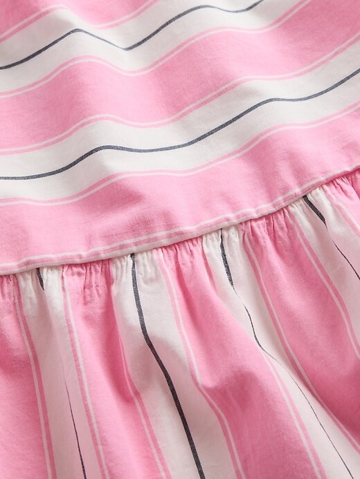 Top peplum de popelina para niños Top peplum de popelina para niños