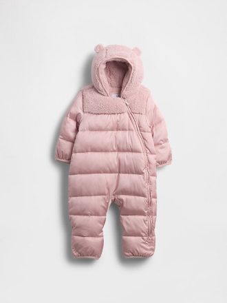 Traje de baño acolchado ligero de una pieza para bebé