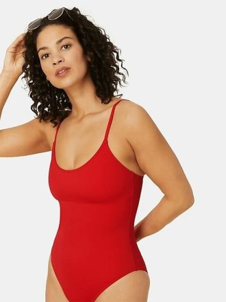 Traje de baño clásico de una pieza Andie Amalfi – Torso largo