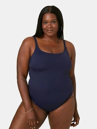 Traje de baño clásico de una pieza Andie Amalfi – Torso largo