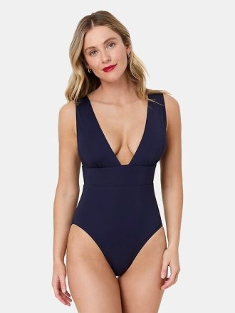 Traje de baño clásico de una pieza Andie Mykonos – Torso largo