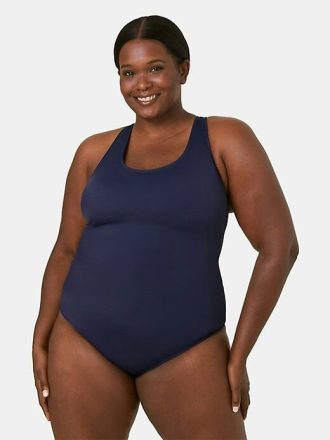 Traje de baño clásico de una pieza Andie Tulum – Torso largo