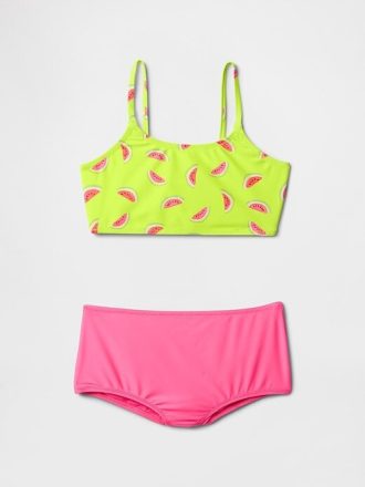 Traje de baño de dos piezas para niños