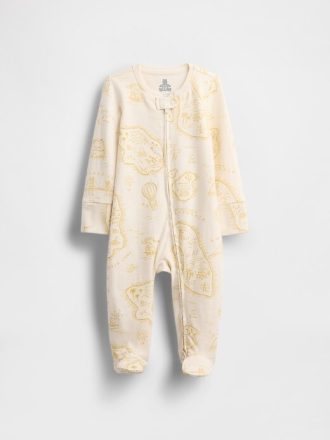 Traje de baño de una pieza con pies de algodón orgánico Baby First Favorites
