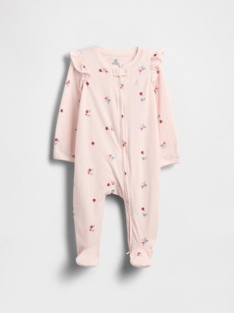 Traje de baño de una pieza con pies de algodón orgánico Baby First Favorites