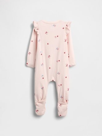 Traje de baño de una pieza con pies de algodón orgánico Baby First Favorites