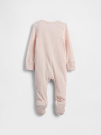Traje de baño de una pieza con pies TinyRib de Baby First Favorites