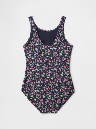 Traje de baño de una pieza con recortes para niños