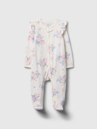 Traje de baño de una pieza de algodón orgánico Baby First Favorites