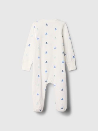 Traje de baño de una pieza de algodón orgánico Baby First Favorites