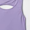 Traje de baño tankini de dos piezas con recortes para niños