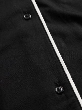 Vestido camisero de pijama modal