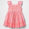 Vestido con ojales para bebés y niños pequeños