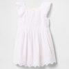 Vestido con ojales para bebés y niños pequeños