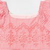Vestido con ojales para bebés y niños pequeños