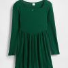 Vestido de cuello cuadrado para niños Vestido de cuello cuadrado para niños
