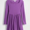 Vestido de cuello cuadrado para niños Vestido de cuello cuadrado para niños