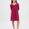 Vestido infantil con lazo y canalé Vestido infantil con lazo y canalé