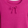 Vestido infantil de canalé suave Vestido infantil de canalé suave