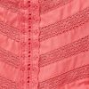 Vestido infantil de encaje con volantes escalonados