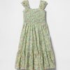 Vestido midi con mangas cortas para niños Vestido midi con mangas cortas para niños