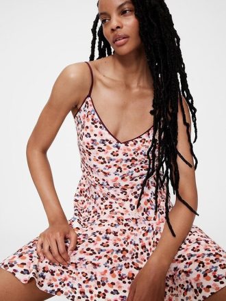 Vestido mini lencero de crepé de GapStudio
