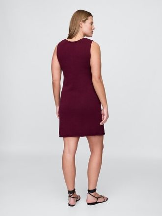 Vestido mini suéter