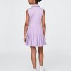Vestido polo deportivo plisado para niños Vestido polo deportivo plisado para niños
