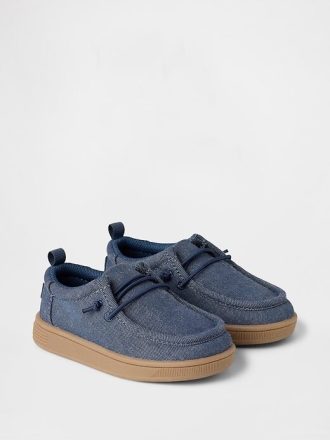Zapatillas deportivas Chambray Moc para bebés y niños pequeños