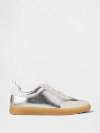 Zapatillas retro metalizadas para niños