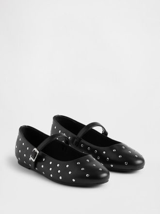 Zapatos Mary Jane con tachuelas para niños Zapatos Mary Jane con tachuelas para niños