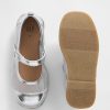 Zapatos Mary Jane de malla metálica para niños pequeños Zapatos Mary Jane de malla metálica para niños pequeños