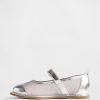 Zapatos Mary Jane de malla metálica para niños pequeños Zapatos Mary Jane de malla metálica para niños pequeños
